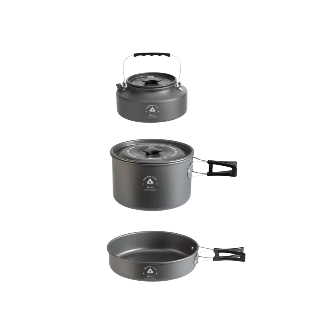 3 Piece Camping Cookware