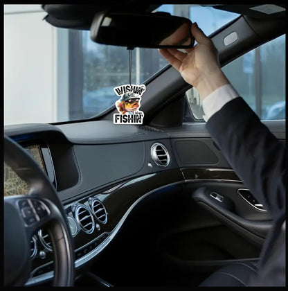 Wishin I Was Fishin Car Freshner