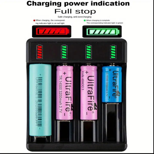 USB-C Type Adjustable Penlight Battery Charger