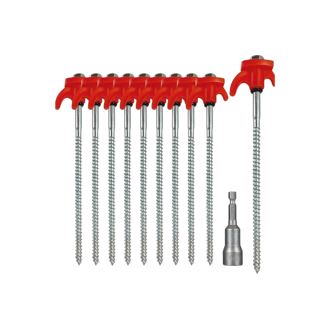 8 Piece Camping Ground Pegs