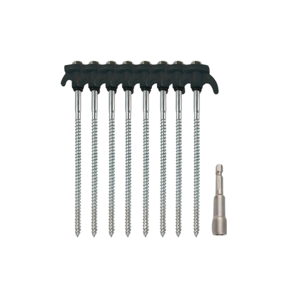 8 Piece Camping Ground Pegs